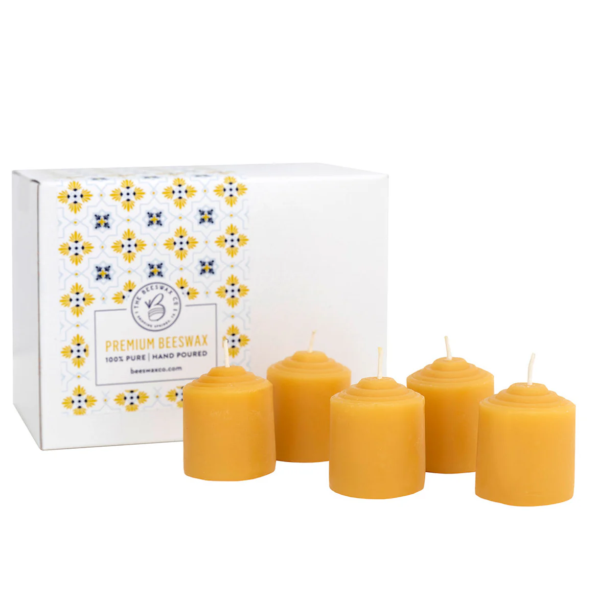 Standard Votive Beeswax Candles - Image 3